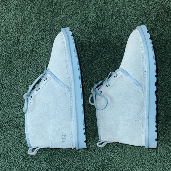 NEW 41 UGG Neumel Suede Wool Shearling Low Chukka Ankle Boots Style 3236 - Picture 3 of 9